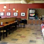 Subway interior dining room