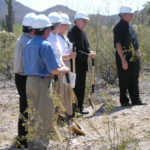 Ground breaking at the Redemptorist Renewal Center
