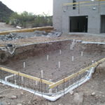 Concrete work at Redemptorist Renewal Center