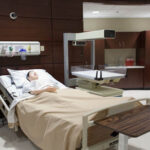 Simulation lab with patient close up