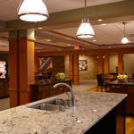 2nd floor kitchen at Ronald McDonald house