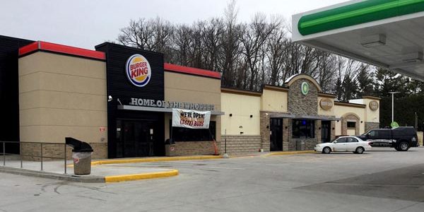 Exterior photo of BP/Burger King