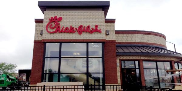 Exterior of Chick-Fil-A